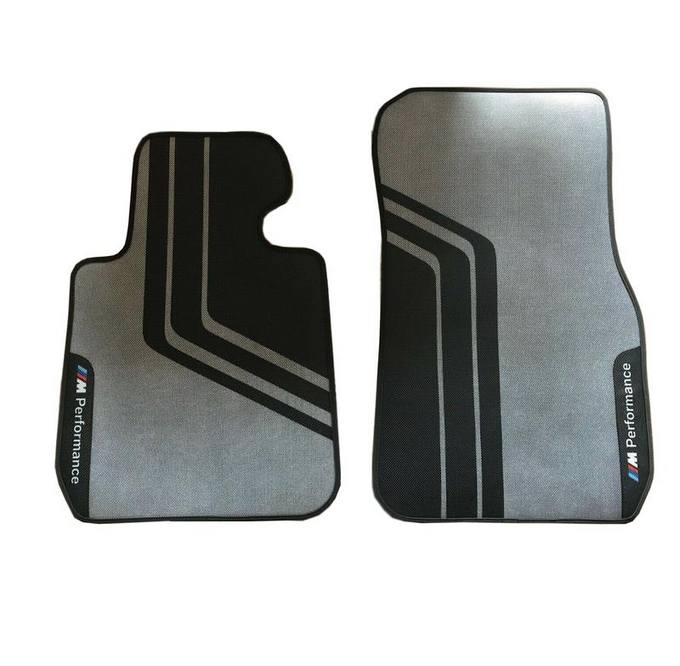 BMW Floor Mat Set - Front (Black - Carpeted) 51472407303